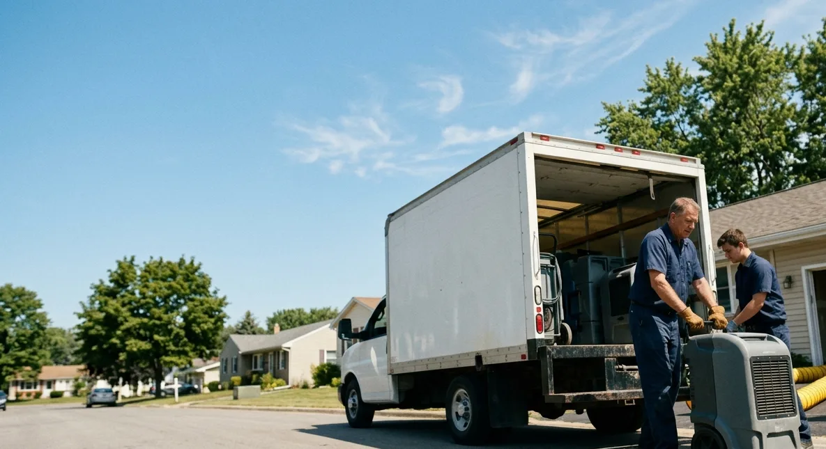 Water Damage Cleanup in Wheeling, IL near me